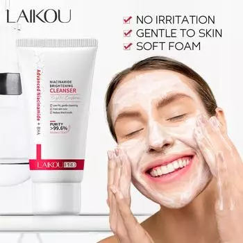 LAIKOU Очищающее средство для лица PRO Niacinamide 50 г Очищающее средство для ухода за кожей для женщин 50G