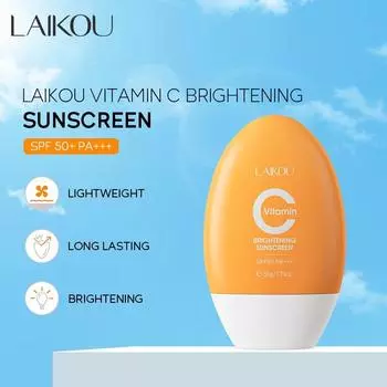 Laikou Осветляющий солнцезащитный крем с витамином С SPF 50 Vitamin C 1pc