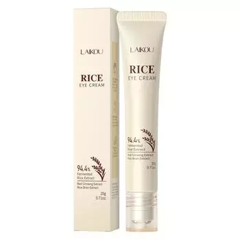 LAIKOU Rice Eye Cream Moisturizing Eyes with Herbal Extract