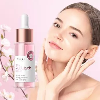 LAIKOU Sakura Anti Wrinkle Serum, Антивозрастная эссенция для лица, Увлажняющая сыворотка для ухода за лицом30 мл 30ML