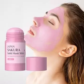 LAIKOU Sakura Mask Stick Blackhead Remover Deep Cleansing Pores Mud Mask 40 г Sakura 45g