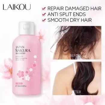 LAIKOU Sakura Split Hair Smooth увлажняющий и питательный кондиционер для волос 100 мл 100ML
