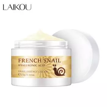 LAIKOU Snail Essence крем для лица против морщин, против старения, увлажняющий, восстанавливающий (25g)