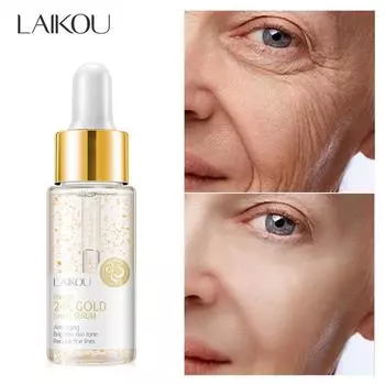 LAIKOU Snail Gold Foil Essence 17 мл Увлажняющий и увлажняющий Антивозрастной 17ml