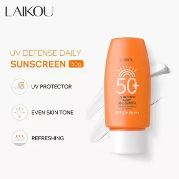 LAIKOU Увлажняющий солнцезащитный крем SPF50+PA+++Используется для прогулок на открытом воздухе на пляже для взрослых и детей 2g-10PCS
