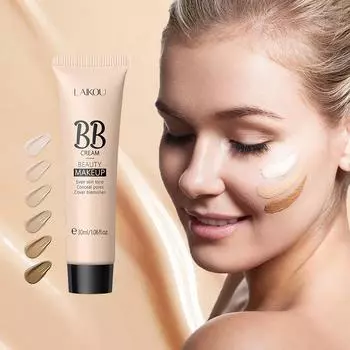 LAIKOUВодостойкий BB-крем, солнцезащитный крем с полным покрытием, стойкий макияж, не легко смывается, 30 мл 110