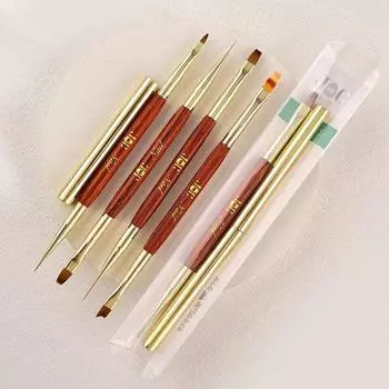 Лайнер для дизайна ногтей Палисандровое тело Маникюр Удобная ручка Премиум-ручка для рисования Инструменты B