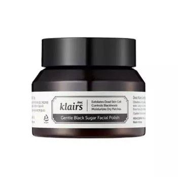 Лак для лица KLAIRS Gentle Black Sugar Facial Polish 110g