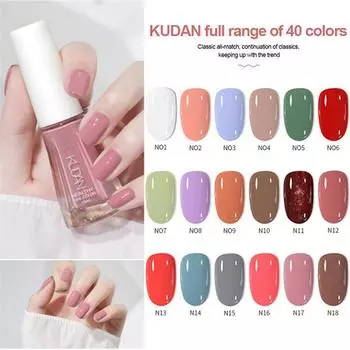 Лак для ногтей, без выпекания, долговечный, быстросохнущий, прозрачный, телесный, лак для ногтей с белыми блестками, лак для ногтей на водной основе, рвущийся