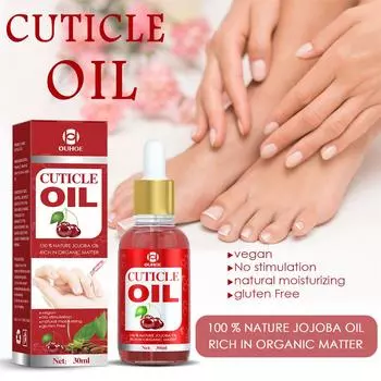 Лак для ногтей Масло для кутикулы Укрепляет кутикулу ногтей Отшелушивает Увлажняет Питает края ногтей