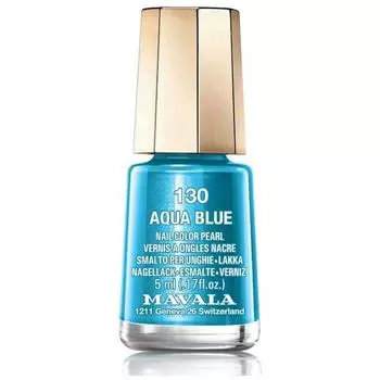 Лак для ногтей Mavala 130 Aqua Blue 5 мл