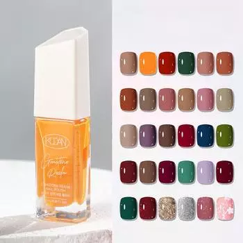 Лак для ногтей на водной основе 10 мл, не требует выпекания, быстросохнущий, легко рвущийся летний лак для ногтей