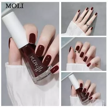 Лак для ногтей Новый отрывной лак для ногтей без выпечки на водной основе без запаха глянцевый прозрачный лак для ногтей весна и лето 10ml