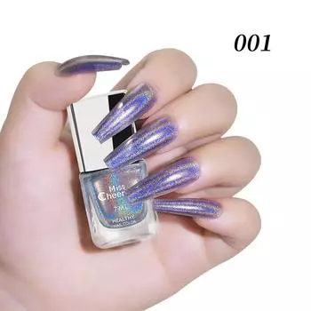 Лак для ногтей с лазерными блестками, цветной фантазийный лазерный лак для ногтей