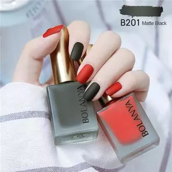 Лак для ногтей Весенне-летний матовый лак для ногтей на водной основе, быстросохнущий, легкосохнущий, отрывающийся клей для ногтей