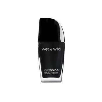 Лак для ногтей Wet N Wild Wild Shine E485D Черный кремовый