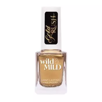 Лак для ногтей Wild & Mild Gold Rush GR04 Gold Flakes 12 мл