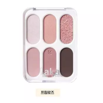 LAKA Forever 6 Eye Palette, 1 pc, ten peach