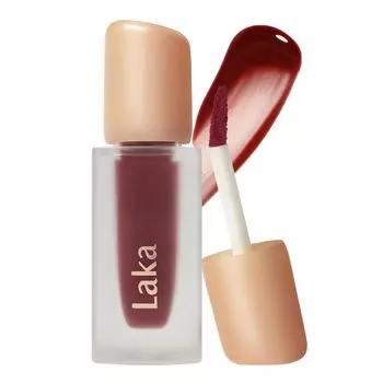 Laka Fruity Glam Tint Caffeine Rose Lip Color Японский оригинальный продукт № 120