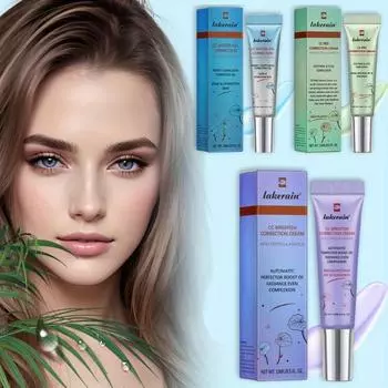 Lakerain Centella CC Cream консилер Длительный невидимый поры увлажняющий изолирующий крем #1