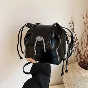 Лакированная кожа дизайнерские ретро сумки через плечо для женщин новый модный тренд роскошные солидные женские сумки