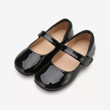 Лакированные туфли для девочек Romque Coco Mary Jane, детская обувь, черный-LPFTJ2J0BK 170