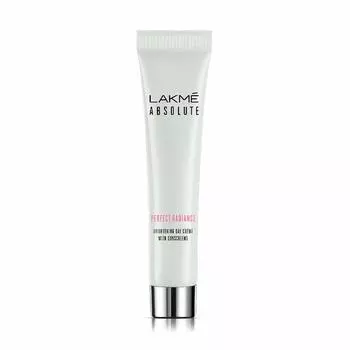 Lakme Absolute Perfect Radiance Осветляющий дневной крем (Кремовый цвет) с ниацинамидом и микрокристаллами 15г