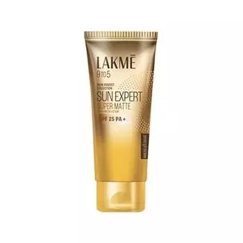 Lakme Sun Expert SPF 25 PA++ Суперматовый солнцезащитный лосьон, легкий, нелипкий, 50 мл