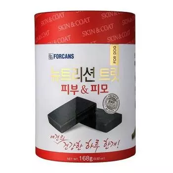 Лакомство Pokens для собак, жирные кислоты омега-3, улучшение состояния кожи и шерсти, 1 шт., корейский шампунь для домашних животных.