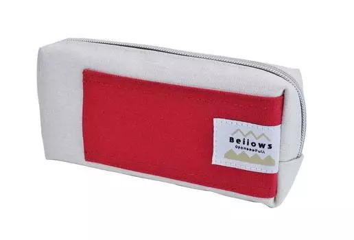 Лаконичный пенал Bellows 134152 Красный