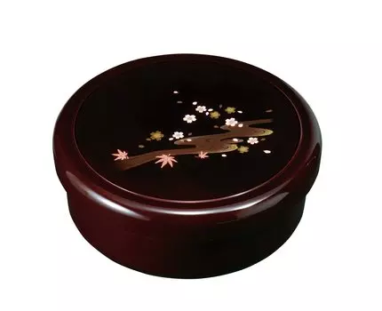 Лаковая чайная чашка Kishu Tame Miyabi Shunju 21558 10,5 (чайная чашка)