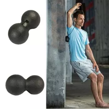 Лакросс Фитнес Арахисовая терапия Тренажерный зал Расслабляющие упражнения Йога Массажный мяч Релаксация мышц