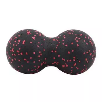 Лакросс, миофасциальный массажный мяч с арахисом, высокая плотность, легкий фитнес, массаж фасций тела, упражнения йоги, облегчают боль One Size