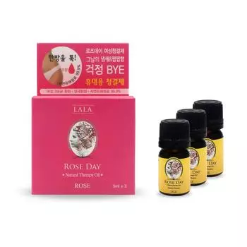 Lala Rose Day Season 1 Inner Perfume Ylang Ylang Fragrance 5 мл 10 мл Женское очищающее средство Ароматерапия Нижнее белье Одна капля, 3 предмета