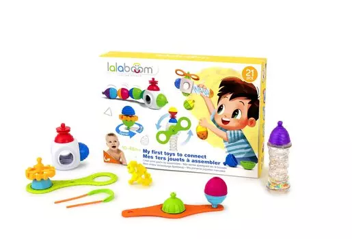 Lalaboom Baby Toy Lalaboom Beads Variety Set 21 Piece BL600 Подлинный продукт