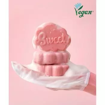 Lalachuu Sweet Shower Duo All In One Body peeling Soap + перчатка none