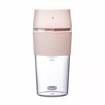 LALALUCTUS Удобная соковыжималка 300 мл Может измельчать лед USB Перезаряжаемая моя бутылка Моющаяся Компактная заправочная машина для смузи Портативная розовая SE6600PK