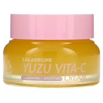 Lalarecipe, Крем Yuzu Vita-C, 1,69 жидких унций (50 мл)