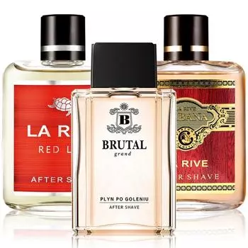 LaLiv Aftershave 3 вида 100 мл 3 вида, 1 набор