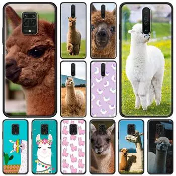 Лама, лама, альпака, милый чехол для телефона с животными для Xiaomi Redmi Note 12 9S 9 8 10 11 Pro 7 8T 9C 9A 8A, силиконовый чехол, роскошный чехол Redmi Note 11Pro