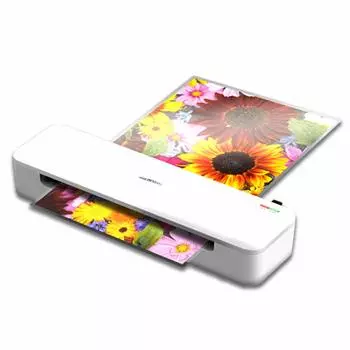 Ламинатор Iris Ohyama Совместим с функцией Time 35 Wavy Reverse Без пузырьков Белый A3/A4, секунды разогрева, профилактика, включена в комплект, HSL-A34-W