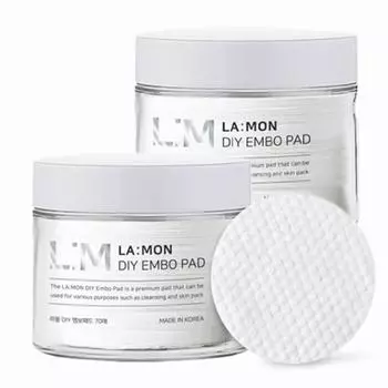 Lamont DIY double-sided embossing makeup big pad 7 x 7cm 70 sheets, 70 pieces, 2 pieces