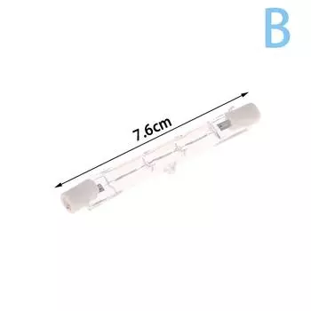 Лампа 70-1000 Вт двухцокольная линейная R7S галогенная лампочка переменного тока 220-240 В бытовая декоративная R7S галогенная лампочка