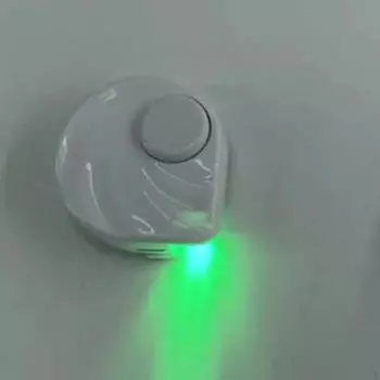 Лампа дисплея пыли для пылесоса с зеленым светодиодом для волос Другие работы по уборке Серый серый