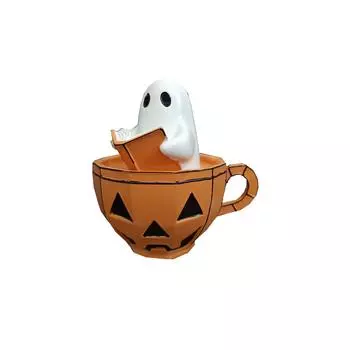 Лампа для чтения книги, Ночник для чтения книги, Очаровательный ночник для чтения, Хэллоуинский декор, Хэллоуинский подарок для книголюба One Size