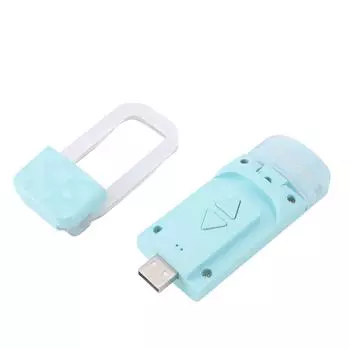 Лампа для чтения, перезаряжаемая, для чтения в постели, сверхлегкая, светодиодная, с зажимом для крепления на закладке