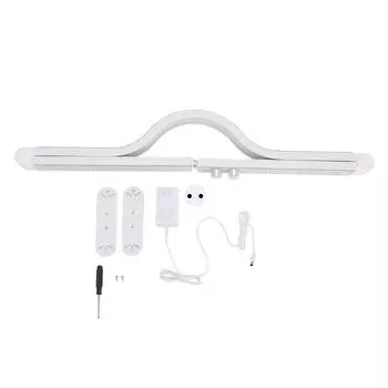 Лампа для маникюра 3000K до 6000K 48W плавная регулировка яркости, удобная для глаз, складная, декорированная стразами, арка для стола US Plug 100240V, 5060Hz