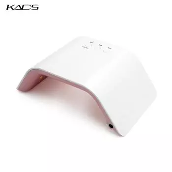 Лампа для ногтей 24 Вт Мини-сушилка для ногтей Бело-Розовая УФ-светодиодная лампа Портативный USB-интерфейс Домашнее использование Маникюрный инструмент для дизайна ногтей Инструмент для салона педикюра