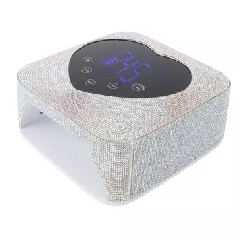 Лампа для ногтей 72 Вт, 30 светодиодных чипов, 10 сек., быстрая сушка для ногтей с 5 настройками таймера для гелевых ногтей US Plug