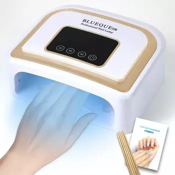 Лампа для ногтей беспроводная профессиональная перезаряжаемая Luminora беспроводная гелевая лампа для ногтей светодиодная гелевая лампа для ногтей с низким температурным режимом УФ-лампа для смолы 120 Вт руководство по дереву